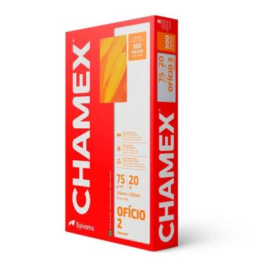 Imagem de Papel sulfite ofício 2 216x330 com 500 folhas Chamex
