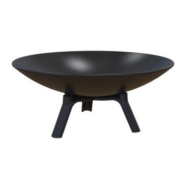 Imagem de Lareira Braseiro Jardim Ferro Externa Interno Portátil Preta