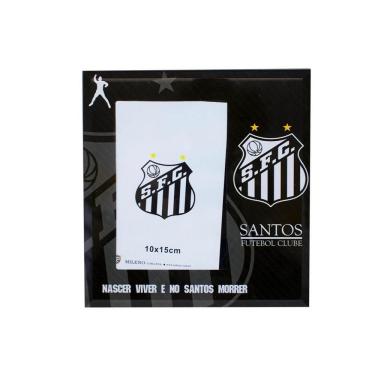 Imagem de Porta Retrato de Vidro Santos para 1 foto 10x15cm