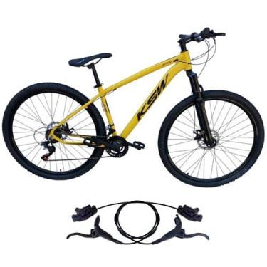 Imagem de Bicicleta Feminina Aro 29 Alumínio KSW XLT 100 21v Disco Hidráulico Su