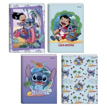 Imagem de Starschool – Caderno Universitário capa dura costurado Stitch Disney | 80 Folhas, 1 Matéria | durabilidade superior e o charme fofo do Stitch para estudos