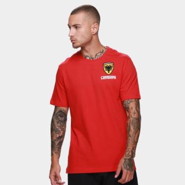 Imagem de Camiseta Cavalera Indie Ferrari Masculina, Vermelho, M