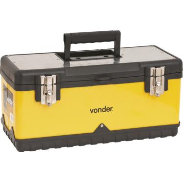 Imagem de Caixa Metálica Para Ferramentas Baú 505x245x225mm Com Bandej