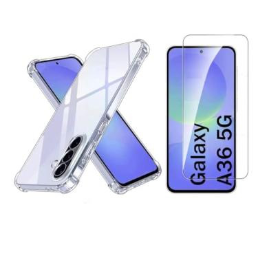 Imagem de Kit Capa Anti Impacto Capinha + Pelicula 3d Para Samsung Galaxy Todos Modelos (Galaxy A36)