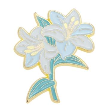 Imagem de Alfinetes de esmalte de plantas lindos broches de flores de desenho animado broches esmaltados alfinetes de lapela distintivo para mulheres meninas crianças para decoração de bolsa de roupas, One Size