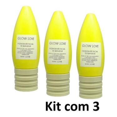 Imagem de -Kit Creme Glow Hidratante Facial Banana Kc (3 un.) - Max Love