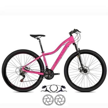 Imagem de Bicicleta Aro 29 Absolute Hera 24 Velocidades MTB Aluminio Freio Hidráulico Suspensão 80mm Feminina (Rosa, 17)
