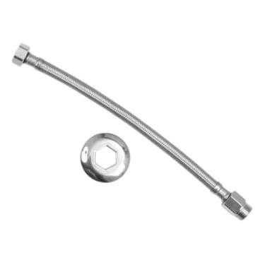 Imagem de BESTFER ENGATE FLEXIVEL RABICHO INOX TRANí ADO 30CM