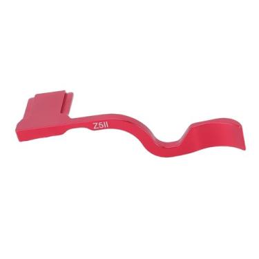 Imagem de Zyyini Suporte de Polegar para Câmera Capa de Sapata Z5ii Z6iii Z6ii Z5 Z7 Design Ergonômico Confortável e Leve para Entusiastas de Câmeras (Vermelho)