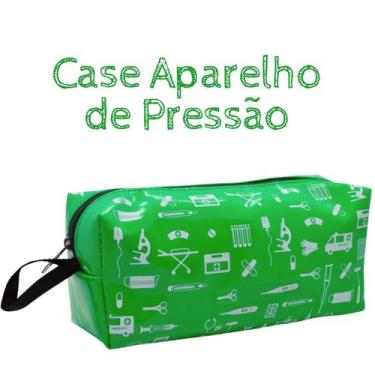 Imagem de Kit Maleta Bolsa Estagio Saude Case Esteto Aparelho - LOVE SAUDE, VERD