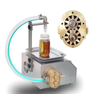 Imagem de Máquina de Enchimento Automático de Mel por Peso com Bomba de Engrenagem e Modo de Limpeza, Capacidade de Enchimento: 20g-8kg, para Detergente de Roupa, Molho, Ketchup
