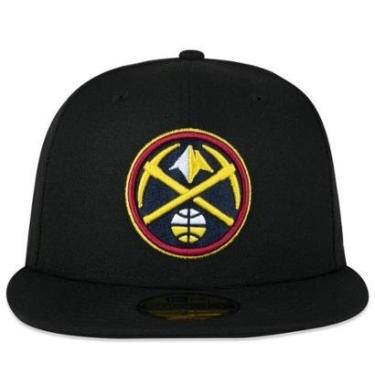 Imagem de BONÉ NEW ERA 5950 DENVER NUGGETS NBI22BON075 PRETO-Masculino