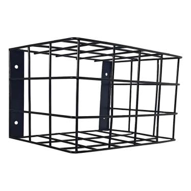 Imagem de Grade De Proteção Tipo Gaiola Preta Quadrada Para Câmera Cor