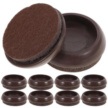 Imagem de DIYEAH 10 Peças de Protetores de Móveis de Feltro Com Rodízios, Protetores Antiderrapantes para Pernas de Cadeiras, de Piso para Superfícies de Carpete de Madeira