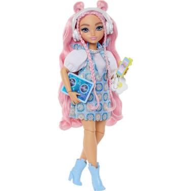 Imagem de Boneca moderna Barbie Dream Besties Daisy Jean com acesso.