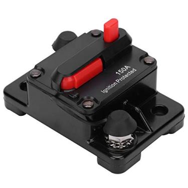 Imagem de Disjuntor de Cobre à Prova D'água Suporte de Fusível de Reinicialização Automática DC12-42V (150A)