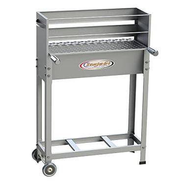 Imagem de Churrasqueira Itajobi 71,5x53x27 cm Inox Linha Bar 2 Estágios