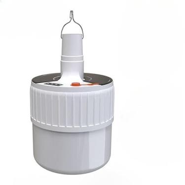 Imagem de Lampada para Camping, Lâmpada de Acampamento Portátil com Carregamento Solar e Usb Camping(MT085 Carregamento Solar,1 Uni)