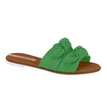 Imagem de Chinelo Rasteira Moleca 5297.424 - Verde-Feminino
