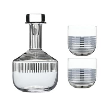 Imagem de Jarra de vinho, decantador de uísque, jarra de vidro, decantador, copo de saquê, conjunto de vinho (cor: B, tamanho: como mostrado) (A como mostrado)