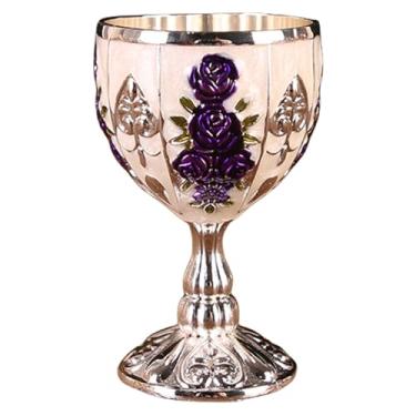 Imagem de Mini copo de cálice, copo de vinho vintage de 30 ml, ornamentos de armário de vinho, pequeno para uísque de coquetel de cerveja, ornamentos retrô