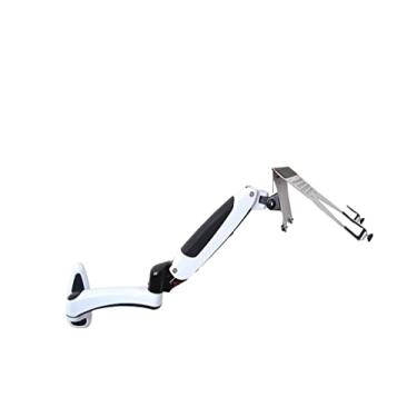 Imagem de 8KG GM112W-LP1 Mola a gás de alumínio de movimento total suporte de montagem na parede para laptop suporte ilhós furo braçadeira bandeja para notebook (cor: DL-GM112W-LP20) (Dl gm112w) (Dl GM112W)