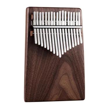 Imagem de Piano de polegar de 17 tons Piano de dedo Kalimba kalimba profissional