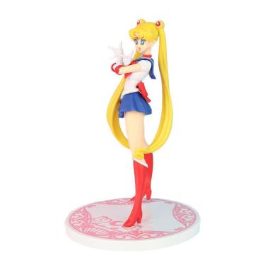 Imagem de Brinquedo de boneco de anime colecionável Sailor Moon Tsukino Usagi