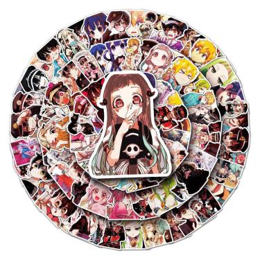 Imagem de Pacote de adesivos Toiletbounds Hanakokuns Anime Waterproof 100 unidades