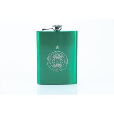 Imagem de CANTIL DE BEBIDAS CORITIBA 220ML - AÇO VERDE INOX-Unissex