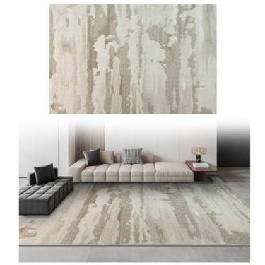 Imagem de SPXMQSS Tapete para quarto, resistente à sujeira, sala de estar, tamanho grande, antiderrapante, sofá, mesa de centro, lavável, para quarto, sala de estar, sala de jantar, escritório, tapetes baixos