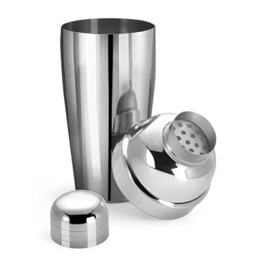 Imagem de Coqueteleira Premium com Filtro em Inox para Drinks Shakes 750ml