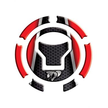 Imagem de Adesivo Bocal Cb Twister Cg Titan / Fan / Start 160 +2018 Colmeia Vermelho