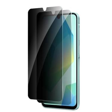 Imagem de Para Samsung Galaxy A06 M06 F06, 2 Peças Filme Protetor de Vidro Temperado Anti-Spy para Tela de Privacidade