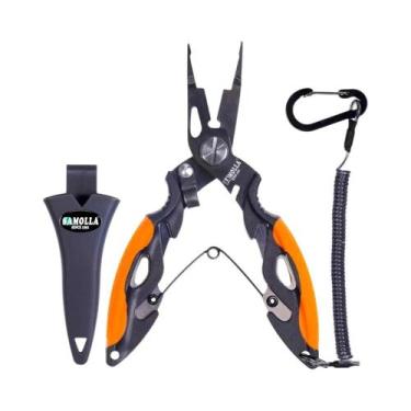 Imagem de Alicate Multifuncional De Pesca Em Aço Inoxidável 420 Cortador De Linh