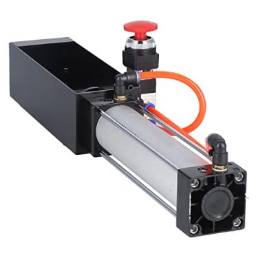 Imagem de WALFRONT Triturador Pneumático de Latas, Estrutura de Aço e Pistão Com Válvula Mecânica de Segurança para Latas de Alumínio de 12 Onças e 16 Onças, Ferramenta de Reciclagem Rápida e