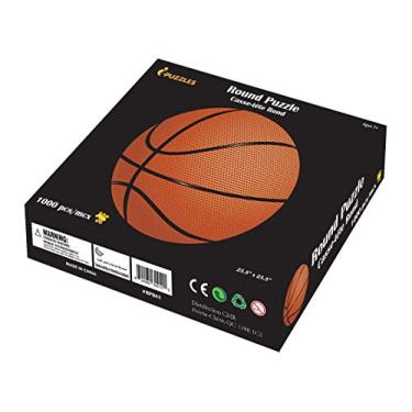 Imagem de Quebra-cabeça redondo 1000 peças (basquete)
