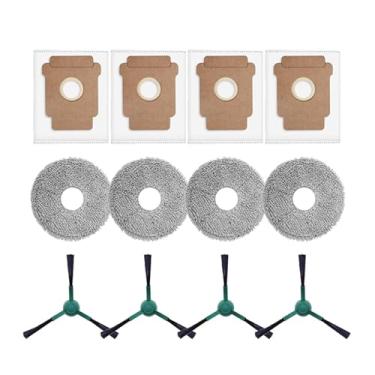 Imagem de Compatível com iRobot Roomba Plus 405 Combo / 505 Combo - Escovas principais e laterais + panos de limpeza + filtros + sacos de pó - Acessórios para robô(Blue)