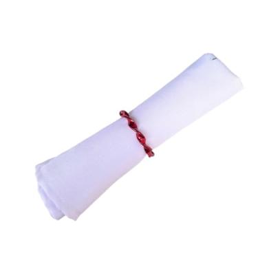 Imagem de 06 ou 12 Argola de Guardanapo para Mesa de Natal Decoração Natal(Vermelho,12)