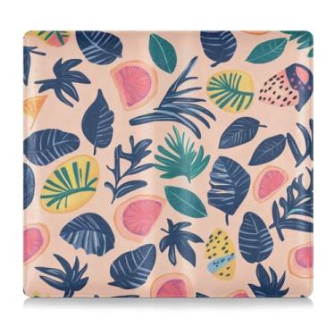 Imagem de Burbuja Suporte de registro e seguro de carro, caixa de luvas de couro para plantas, frutas, porta-luvas, organizador de documentos, carteira e acessórios