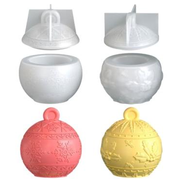 Imagem de Molde reutilizável de frasco de frutas silvestres de Natal, molde de silicone, molde de fundição de resina epóxi para castiçal faça você mesmo, recipiente de armazenamento, plantador, decoração de