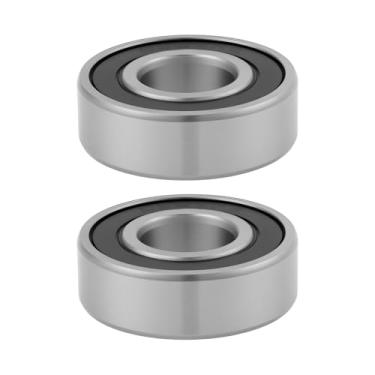 Imagem de YINETTECH 2 rolamentos de esferas de serra de esquadria 605040-27 6202RS 15 x 35 x 11 mm compatíveis com ferramentas de corte Black and Decker D24000 D28474W