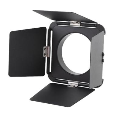 Imagem de EBTOOLS Defletor de Luz de Quatro Folhas, Defletor Refletor de Liga de Alumínio de 4 Folhas para Luzes de Vídeo Com Defletores Flexíveis, Adequado para Montagem Pequena Ulanzi,