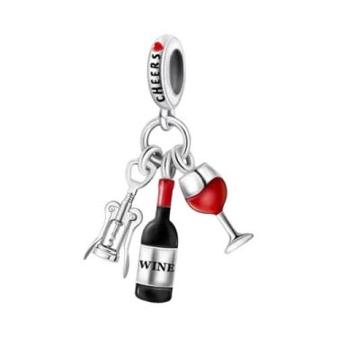 Imagem de Anel Pingente De Contas Com Design De Caveira E Dados Borboleta Para A