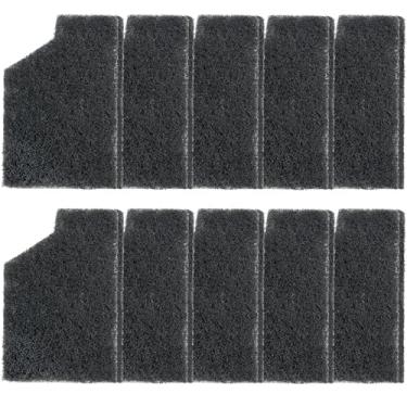 Imagem de beaufan Pacote com 10 cartuchos de filtro de substituição EcoRenew extra pequenos – Compatível com filtros de energia internos Aqueon QuietFlow (tecnologia SmartClean, 5G) | para aquários de água doce