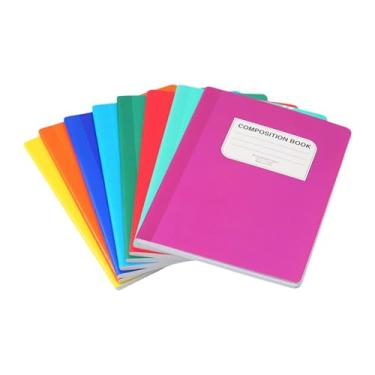 Imagem de Sclmgo Conjunto de 8 Cadernos B5 com Capa Dura E Papel Grosso, Ideais para Mulheres, Meninas E Estudantes, para Estudo E Escrita Escolar, Cor Sólida