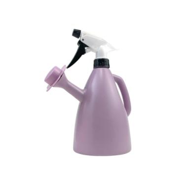 Imagem de Regador com Pulverizador Florzinha Elegante - 2 em 1 para Jardim e Casa, Leve e Prático para Regar Plantas, Flores e Vegetais (Azul)