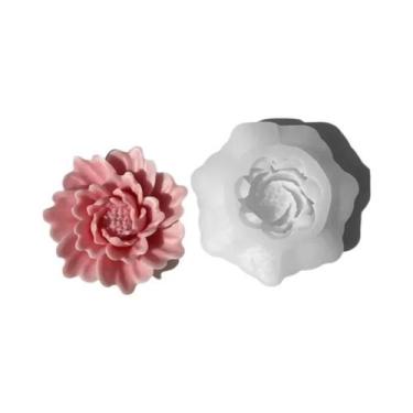 Imagem de Moldes De Silicone Para Velas Em Forma De Flor De Girassol, Peônia E R