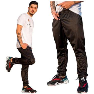 Imagem de Kit 2 Calças Jogger Skinny Com Punho 2 Bolsos Tactel Ref 416 - J94 Con