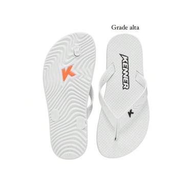 Imagem de Chinelo knner masculino e feminino confortável  sandália, Branco, Pret